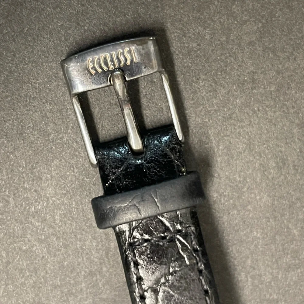 ❤️$6 THIS WEEKEND ONLY❤️ VINTAGE ECCLISSI STERLING SILVER WATCH - Picture 6 of 10